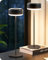 EDISHINE LED Tischlampe Kabellos, Nachttischlampe 2er Set Akku, Touch Dimmbar, Outdoor Lampe Batterie, IP54 Wasserdicht, 4400 mAh, Tischleuchte für Innen und Außen, Schwarz