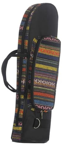 SECFOU Trompetentasche Aus Oxford Tragbarer Beutel Mit Trompetenhalter Kompakter Organizer Für Wind Instrumente