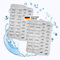 30x pH-Wert (Phenol Red) I 30x DPD No°4 (Aktivsauerstoff Rapid) Pool Testtabletten für Schütteltester