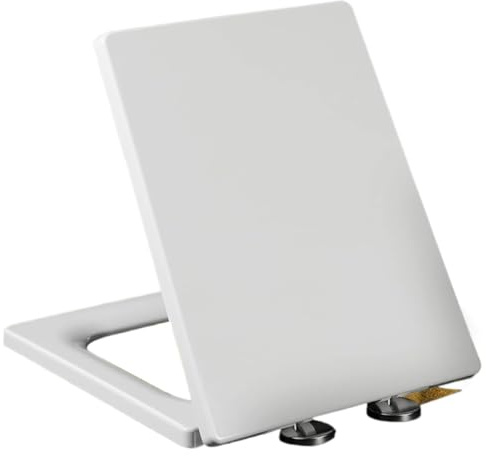 OIFAODAO, Universaltoalettsitsar Slitstarka toalettsitsar med snabb frigöring Slow Close Toalettlock, justerbara gångjärn,~ ，Toalettsits(41~48 * 36.5cm)