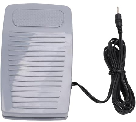 Pssopp Pedal de Pie de un Solo Orificio, Reemplazo C-9002 con Control de Velocidad Preciso para Máquinas de Coser