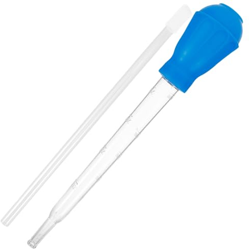 SHOWERORO Pulitore per Acquari a Sifone Portatile 55 Cm, Detergente Manuale per Ghiaia e Feci, Strumento di Filtraggio Acqua per Serbatoio Domestico