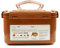 Crazy Korean Cooking Premium Kimchi, Sauerkraut Gär- und Aufbewahrungsbehälter mit innerem Vakuumdeckel, Sandbraun (5,2 l), 1 Packung