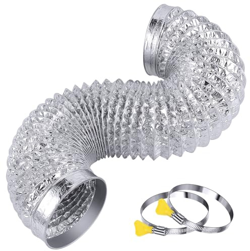 Heavy Duty 4Flexible Dryer Vent Exhaust Duct Hose 3 Feet