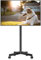 XINLEI Mobile TV Stand on Wheels for 13-50 Flat/Curved TVs, Height Adjustable 30° Tilt Floor Stand, Portable Monitor Stand Holds up to 20kg Max VESA 200x200mm ML1350