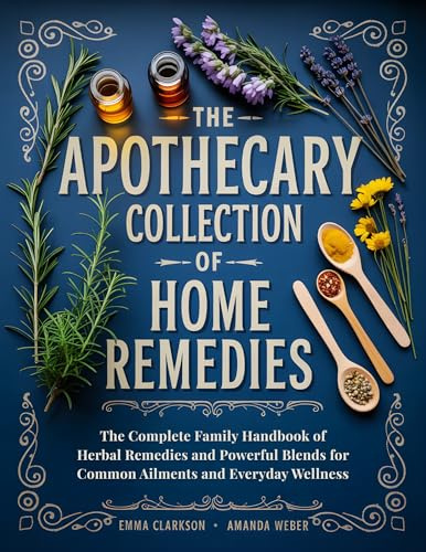 The Apothecary Collection of Home Remedies: The Complete Family Handbook of Herbal Remedies and Powerful Blends for Common Ailments and Everyday Wellness (Herbal Wisdom & Natural Healing Library 1)