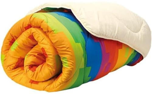Vida10 Edredón Zenany Reversible para Cama de 150 cm - Acolchado de Microfibra, Blanco - Suave y Transpirable