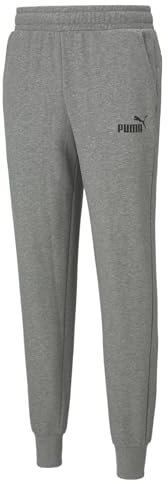 PUMA Herren logo bukser Tr Cl Jogginghose, Medium Gray Heather, L EU