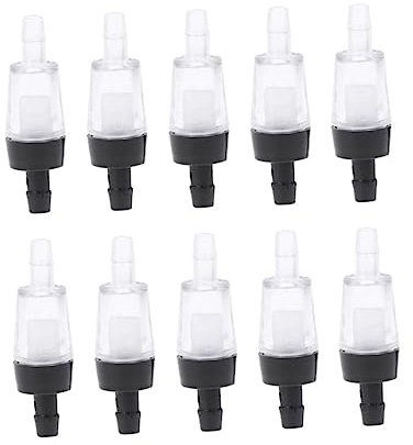 BUGUUYO 20pcs Fish Tank Air Check Valve One Way Non-Return Valve for Aquariums