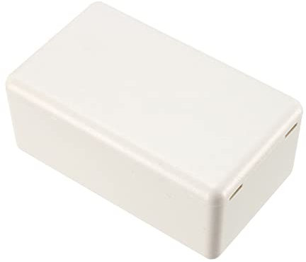 QUARKZMAN 61x36x25mm Elettronico Giunzione Scatola Plastica Sigillato 1 Pezzo Involucro Custodia per Elettrico Progetto, Bianco