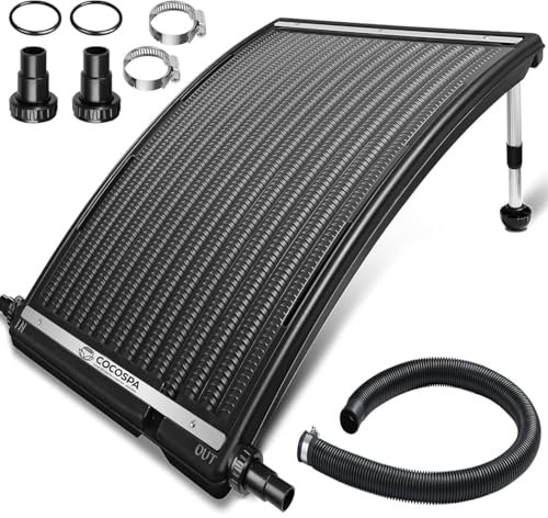 Chauffage Solaire pour Piscine Hors Sol, Panneau Solaire Coco Spa