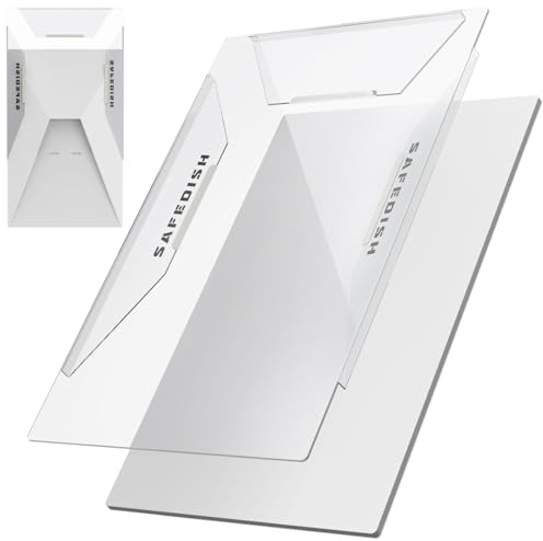 SafeDish Protective Cover Protector for Starlink Gen3, Polycarbonate (PC) Hail Protective for Dish Protection Standard UV Resistant, Durability Improved Hail Protector SafeDish from Hailstone Rocks