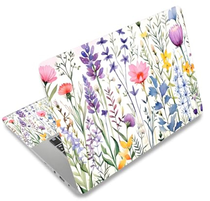 Protezione in vinile autoadesiva per laptop con design artistico, 13,3 14 15 15,4 15,6 pollici, adesivo per notebook, PC, MacBook (F11)