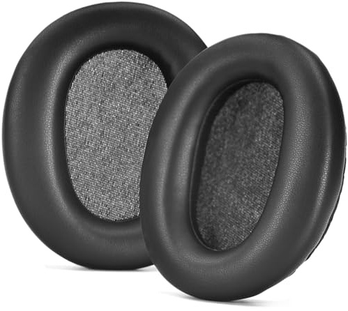 Almohadillas para Sony WH-CH720N, Fundas de Esponja para Auriculares, Recambio de Almohadillas para Auriculares Accesorios (Negro)