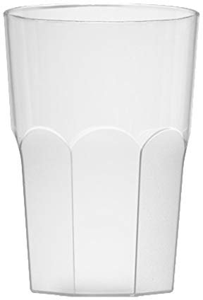 Garnet Bicchiere di plastica Riutilizzabile “XXL” – 1 pz – Lavabile in lavastoviglie – 1,8 Bordo/ 1,5 Lt a Servizio-Made in Italy