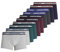 JACK & JONES Mens Jacsolid Trunks 10 Packs Boxershorts, Dark Grey Melange, XXL (10er