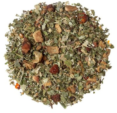 TEA SHOP - Infusión Calm Moment 100g - 50 Tazas - Infusión a Granel - Tila y Melisa - Propiedades naturales: Relajante, diurético y digestivo