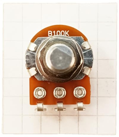 41 Multiple Click Detent Linear Control Potentiometer D41SL (B100K)