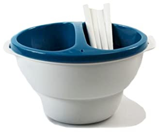 Tupperware Allegra 1L türkis Schoko Traum Schokofondue Mikrowelle Servier & Dip