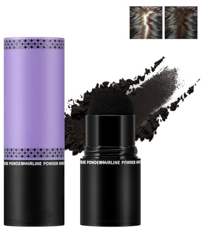 Boobeen Root Touch Up Hair Powder Stick, copertura delle radici per la copertura dei capelli grigi, polvere per l'ombra dell'attaccatura dei capelli per i capelli diradati per le donne