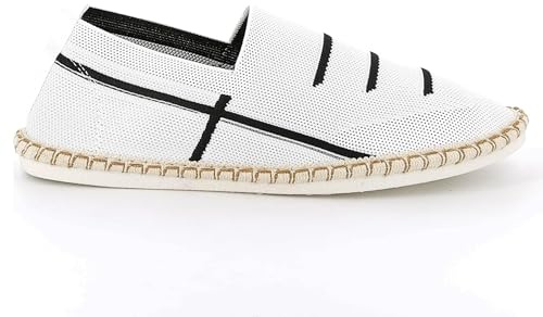 UOMO DESIGN - Espadrille Slip on au Look Décontractée pour Homme en Tissu Maille - Evan