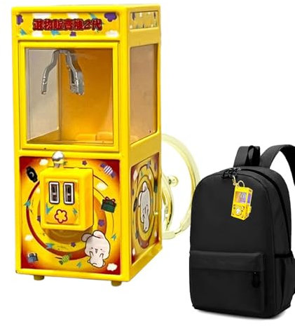 Light Up Claw Machine Keychain,Claw Machine Bag hängsmycke Färgglada