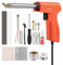 100W Plastic Welding kit,2-in-1 Plastic Soldering Iron kit and Soldering Gun,2 Adjustable Modes with 5 Soldering Tips,20 Black and 20 White Soldering Rods for Car Bumper Surface Repair