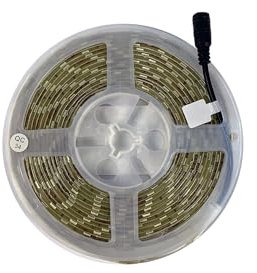 TEMPO DI SALDI Striscia LED a Luce Fredda Adesiva da 5 Metri, Ideale per Interni ed Esterni