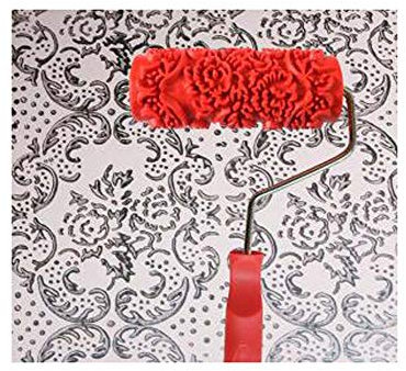 24station Klassische geprägte Farbroller-Wandanstrich-Läufer-Wand-DIY-Werkzeug, Muster 10