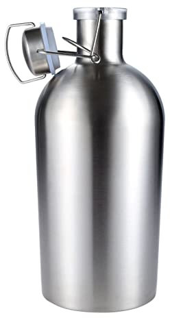 LCQSYE bierbrauset 2,5 l größeres Fassungsvermögen, Vakuum, luftdichte Bierdose, Weinfass, Bar, Alkoholfass, Flachmann Druckminderer