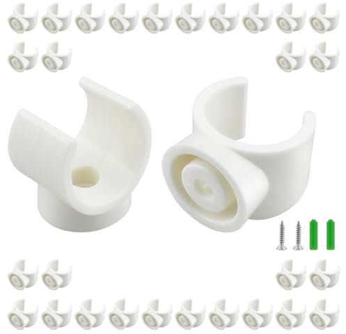 SDTC Tech 30 Pack 1 Inch PEX Pipe Clamp Clip