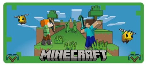 My sweety pop | Minecraft XXL spelmusmatta | spelskrivbord 80 x 35 cm | halkfri gummibas | speltillbehör för barn och vuxna | presentidé
