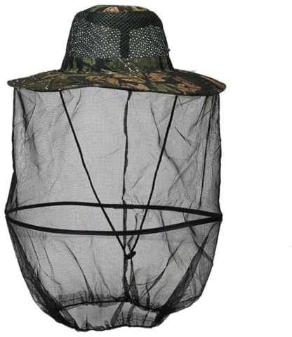 Bee Hat – Breathable Beekeepers Hat With High Visibility Veil Face Cover