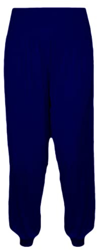 Haremsbyxor för flickor Ali Baba byxor lösa lediga säckiga byxor sport dans elastiska yogaleggings barn neon utsvängd fin klänning barn bekväm avslappnad hög midja byxa 5-14 år, marinblå, 9-10 År