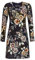 Ringella Bloomy Damen Nachthemd mit Blumendessin Midnight Blue 52 3551001,Midnight Blue, 52