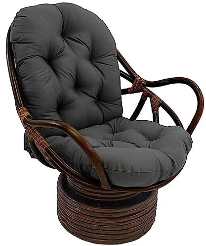 Dicker Stuhlkissen Papasansessel Kissen Sitzauflage,Premium Bequem & Weich Sitzkissen Hängesessel Dicke Stuhlkissen ,für Indoor Outdoor Garten Stuhlauflage ( Color : #1 , Size : 60x120cm/23x14in )