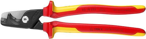 Knipex - StepCut® XL Cable Shears-1000V Insulated (9518225SBA)