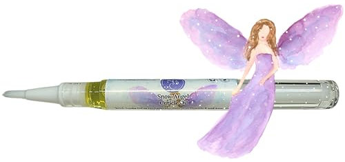Snow Angel Scented Cuticle Oil. Natural Ingredients. Vegan & Cruelty Free. 3ml Twist Pen for Easy Application. Moisturising, Nourishing, Conditioning. UK Made. Award Winning