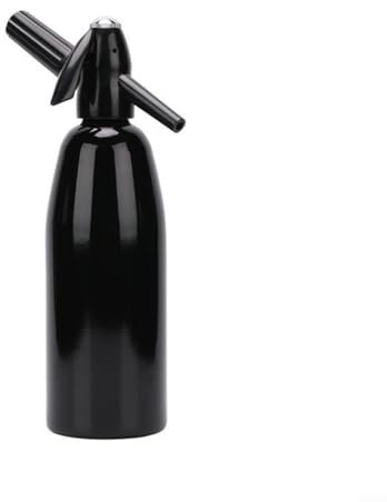 BlesConi Máquina de agua gaseosa, máquina de agua con gas, sistema de carbonatación para el hogar, estación de bebidas con múltiples niveles de carbonatación, dispensador de cocina (negro)