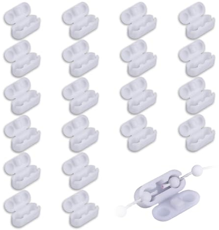 JUGUTA 20 Connettori A Rullo, Connettori A Catena, In Plastica, Per Catene A Rullo, Catene Di Perline, Catene Per Tende, Catene A Sfere O Catene Per Tapparelle