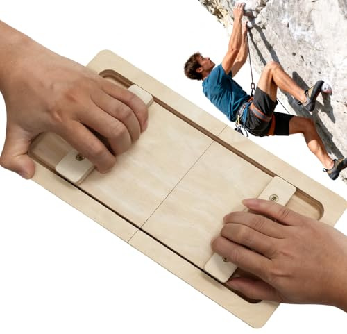 Tiro Alla Fune per Dita degli Arrampicatori - Attrezzatura Fitness Interattiva E Divertente In Legno - Trainer Dita E Polso - Per Casa Appartamento Fitness Yoga Palestra Uffici