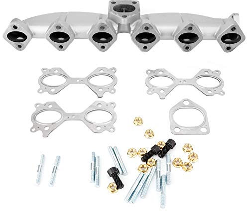 Colector de Escape de Acero Inoxidable con Juntas, para E46 E39 E60 E61 E38 E65 E83 E53