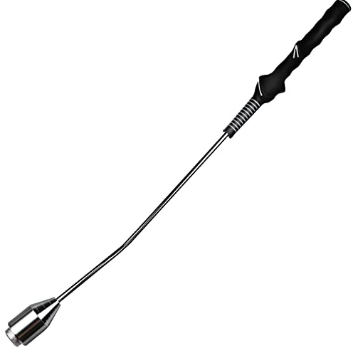 Golf Swing Trainer Aid, Golf Grip Trainer for Warm-up, Swing Tempo Training - Weighted Golf Club for Indoor Practice, Right-Handed Chipping Hitting Golf Accessories