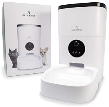 Comedero Automático para Gatos y Perros con Cámara, WiFi, Programable, Control Remoto