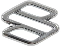 DZYYDS Auto Logo Emblema per Suzuki Jimny,ABS 3D Cofano Anteriore Tronco Adesivi AntiGraffio Anticorrosione Auto Ricambio Accessori,L
