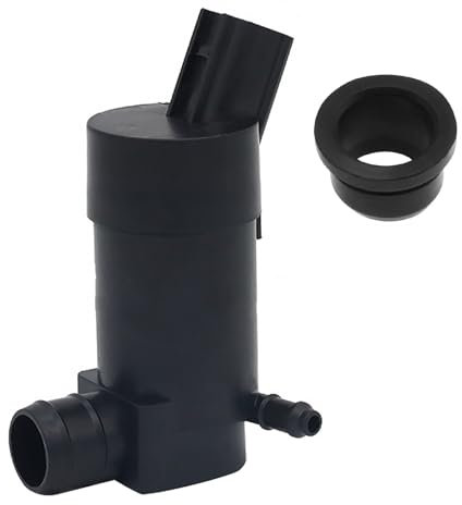 1 Pcs Windscreen Windshield Washer Pump Replacement Part 1S7117K624DC Fit for Jaguar XF 2008-2018 Compatible with Ford Transit Custom 2012-2018