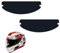 atnayo 2 Pcs Anti Fog Visor Insert for Motorcycle Helmet, Universal Motorcycle Helmet Anti Fog Patch, 23.5cm * 7cm