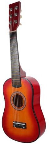 Abaodam Musikinstrumente Für Jungen Und Mädchen 21 Zoll Folk-instrumentenspielzeug Kleine Und Leichte Gitarre Für Jungen Und Mädchen Einfach Zu Präsentieren Für Anfänger