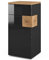Vicco Midischrank Eden, Badmöbel, Anthrazit/Artisan-Eiche, 40 x 84 cm