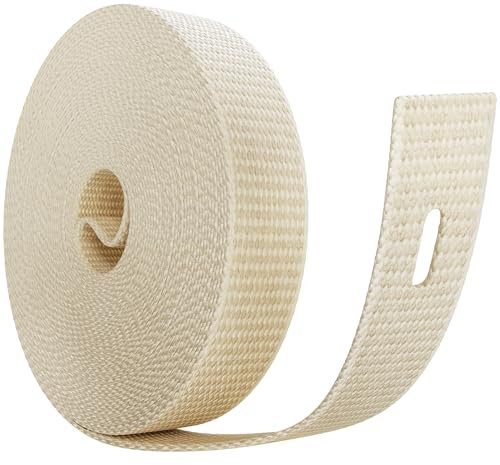 MEISTERBAU - Cinghia per tapparelle da 7 m, 23 mm [Made in Germany] – Nastro per tapparelle su porte e finestre – Estremamente resistente agli strappi e ai raggi UV – Cinghia per tapparelle con forti